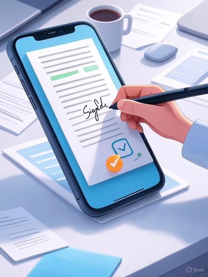 मोबाइल से PDF कैसे बनाएं और साइन करें? 2025 गाइड