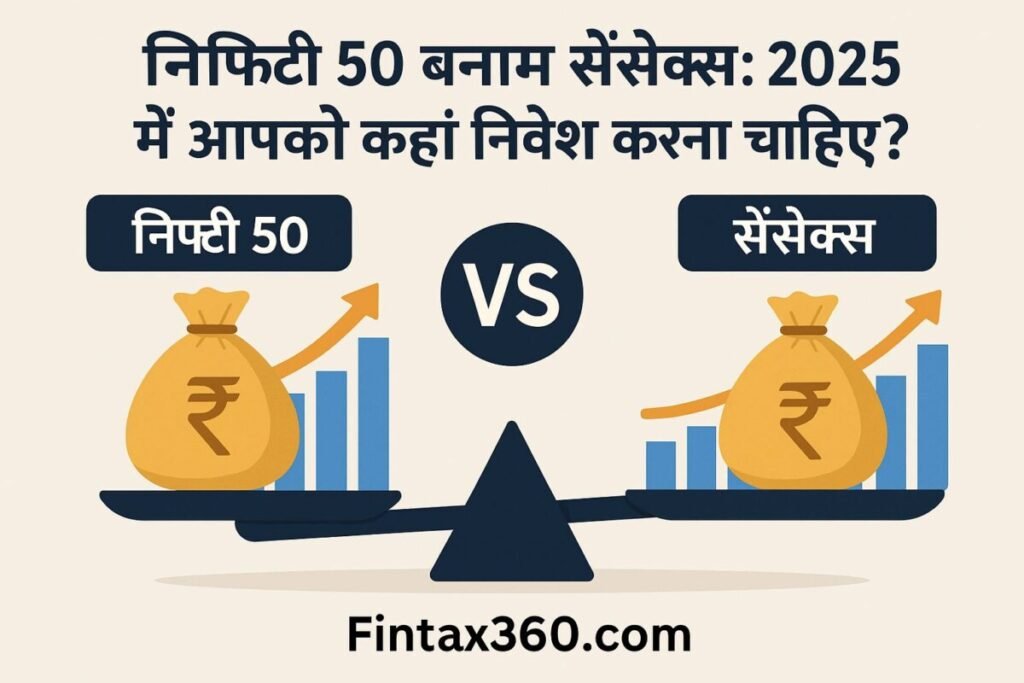 निफ्टी 50 बनाम सेंसेक्स: 2025 में आपको कहां निवेश करना चाहिए?